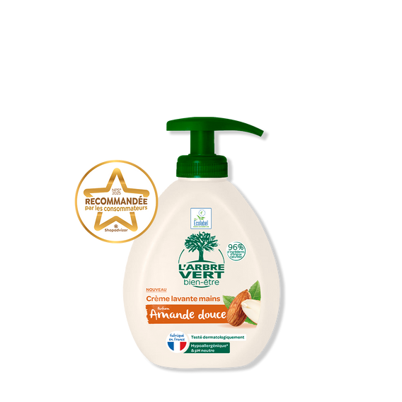 Crème lavante mains Amande douce 300 mL