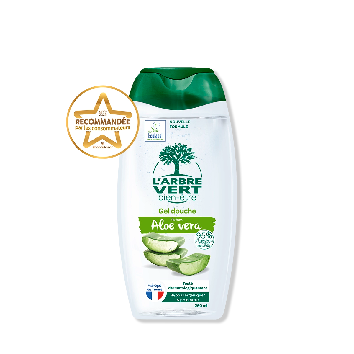 douche aloe vera hypoallergenique