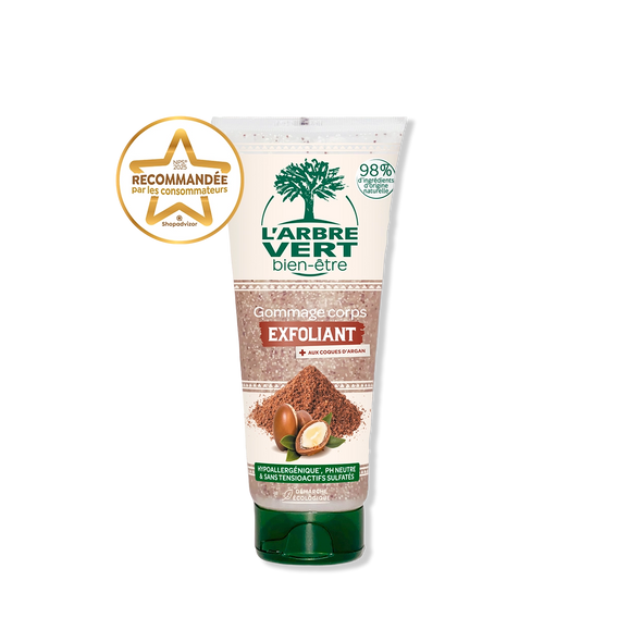 Gommage corps exfoliant Aux coques d'Argan 200 mL