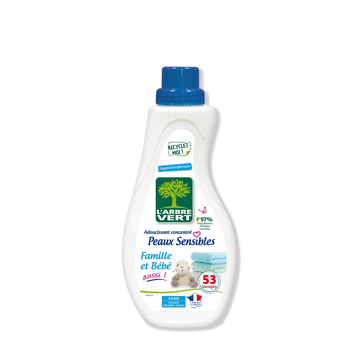 Adoucissant Peaux Sensibles 800 mL