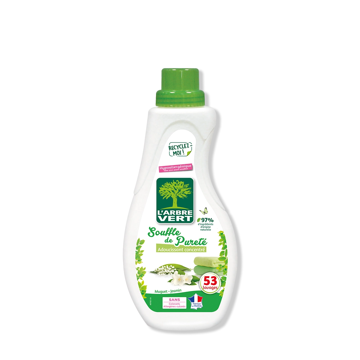 Adoucissant Souffle de pureté 800 mL