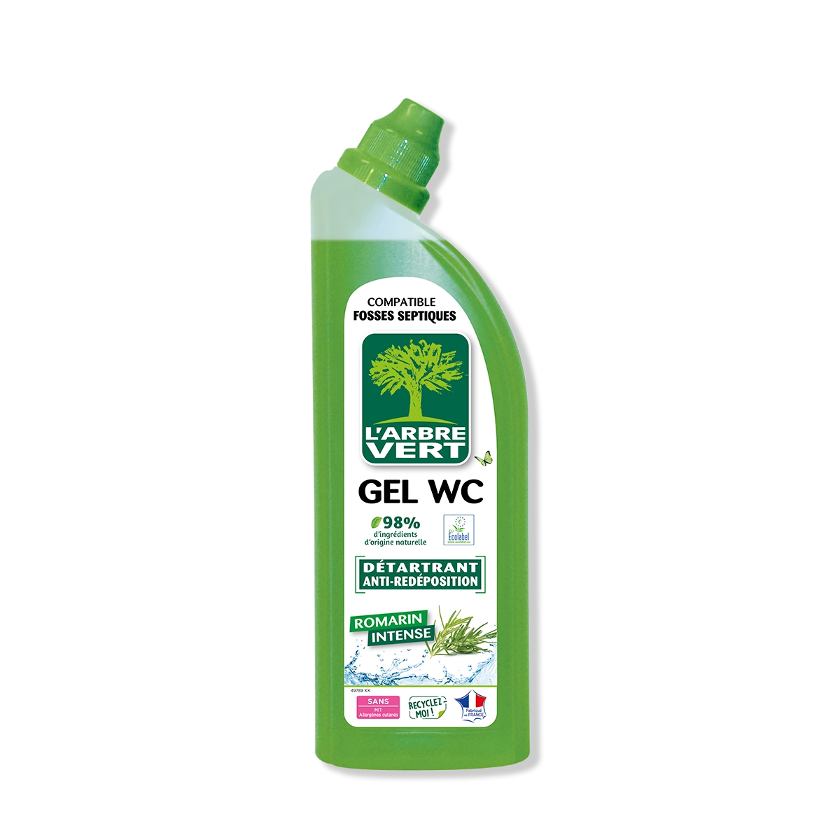 Gel WC Romarin intense 750 mL