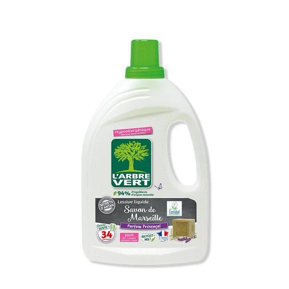 Lessive liquide Savon de Marseille 1,53L