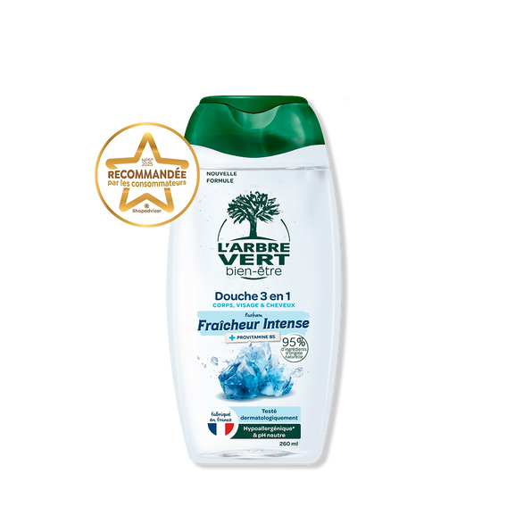 douche fraicheur intense hypoallergenique