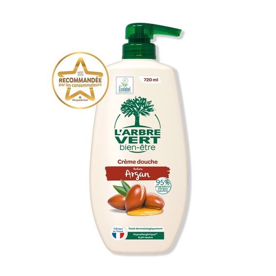 douche argan hypoallergenique format famille