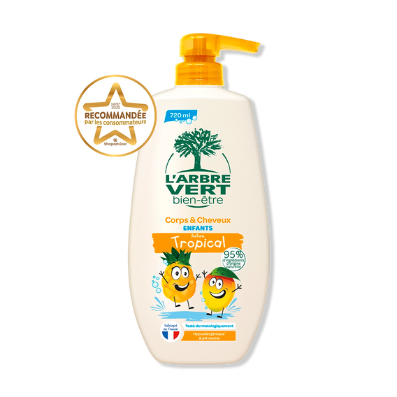 douche tropical enfants