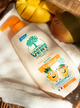 douche tropical l'arbre vert enfants