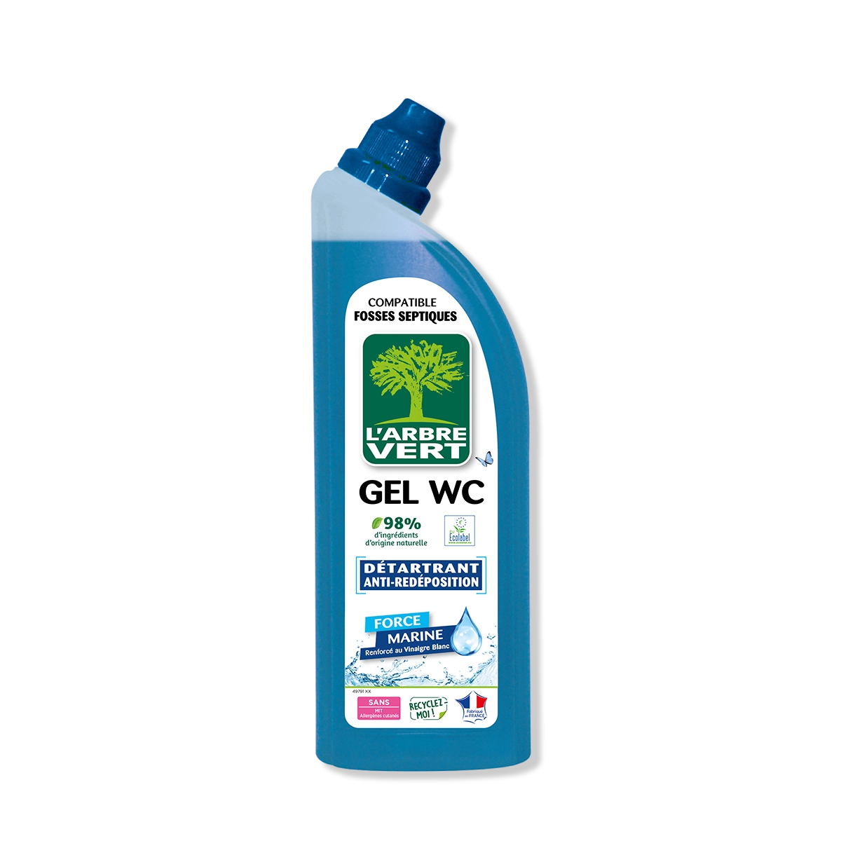 Gel WC Force marine 750 mL
