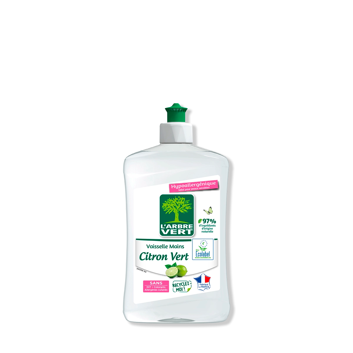Liquide vaisselle Parfum Citron Vert 500 mL