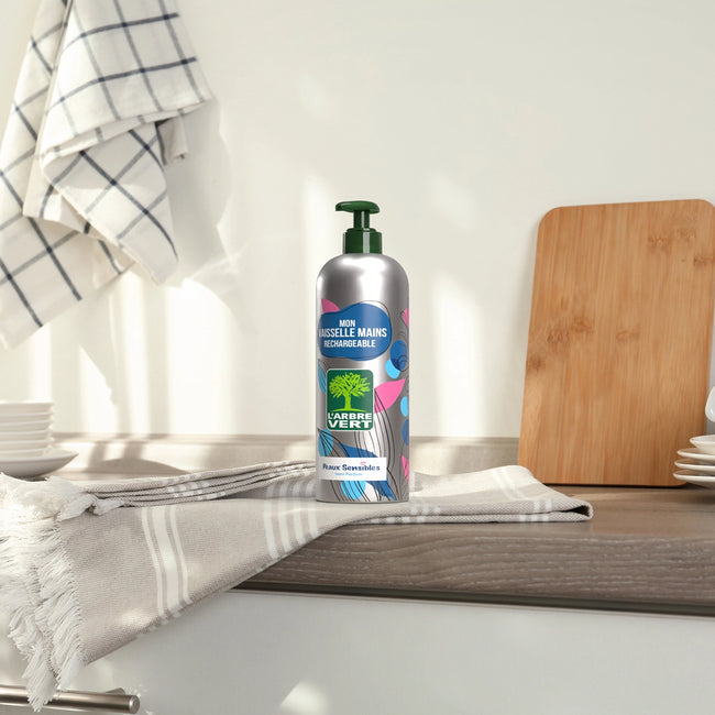 Vaisselle mains rechargeable Peaux Sensibles 490 mL