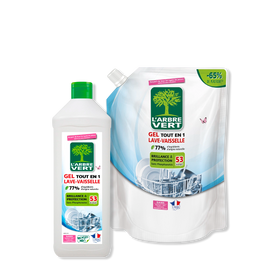 Pack Gel lave vaisselle et recharge 2 x 901 mL