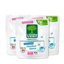 Lot de 3 recharges lessive Fraîcheur Intense 3 x 1,53L