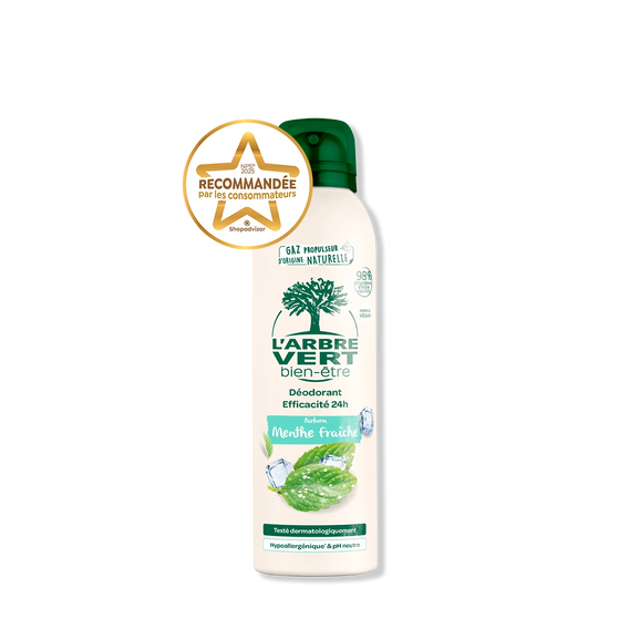 Déodorant spray Menthe Fraiche 125 mL